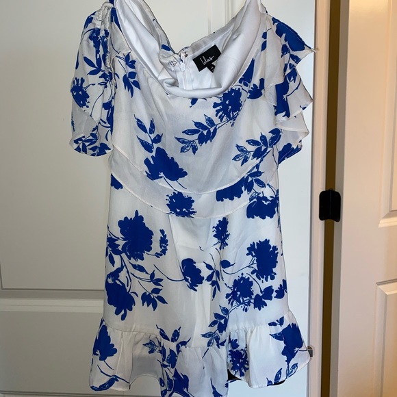 Lulus Floral Off Shoulder Dress - Picture 3 of 5